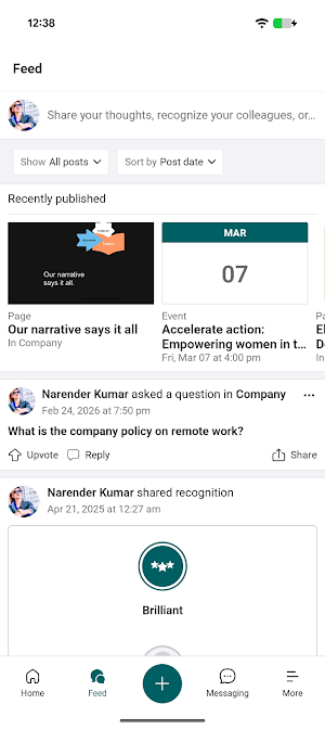 OMConnect Intranet by OMC Screenshot 1