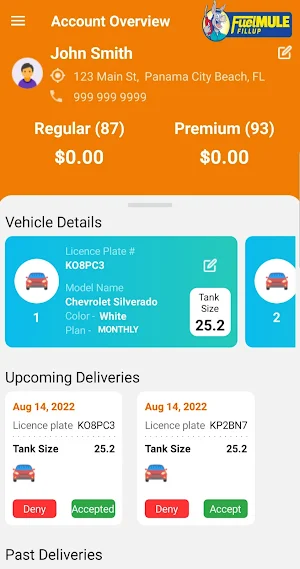 Fuel Mule Fillup Screenshot 3