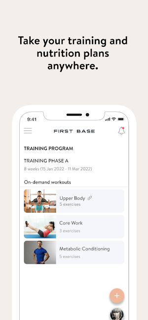 First Base Fitness Screenshot 2