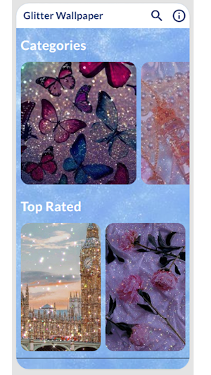 Glitter Wallpaper Screenshot 0