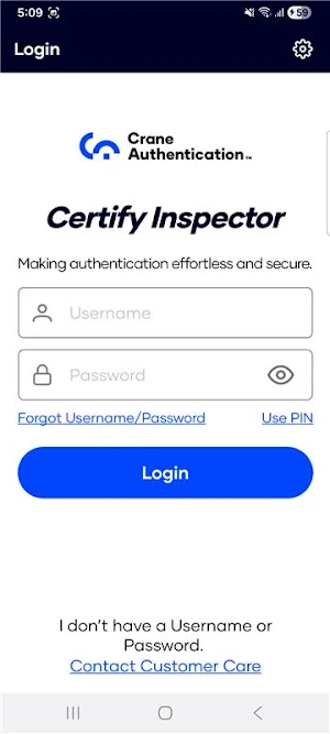 Certify Inspector Screenshot 0