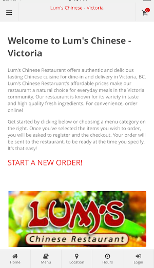 Lum's Chinese - Victoria Screenshot 0