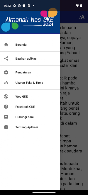 Almanak GKE Screenshot 2