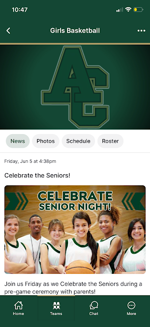 ACHS Trojan Athletics Screenshot 3