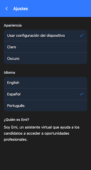 Emi Screenshot 1