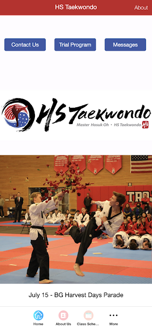 Master Oh's HS Taekwondo Screenshot 0