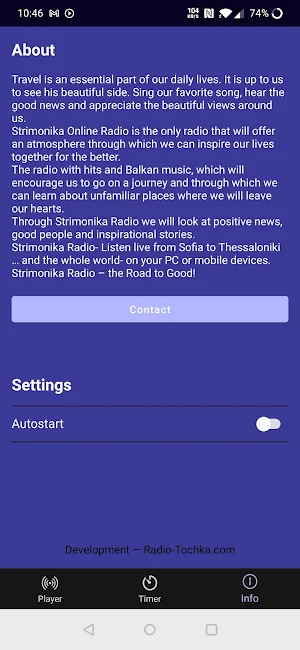 Radio Strimonika Screenshot 2