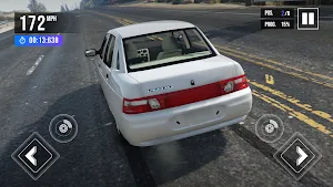 VAZ 2110 Russian Car Driving Screenshot 1