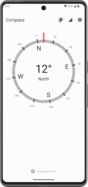 True Compass Screenshot 1