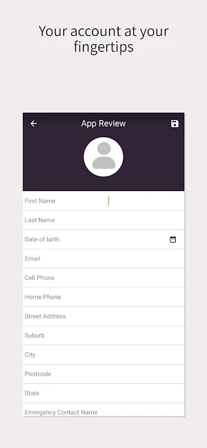 Stride Gym App Screenshot 2