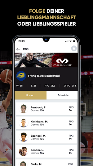 DBB.Scores Screenshot 1