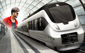 Metro train photo editor rail Screenshot 1