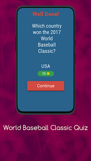 World Baseball Classic Quiz Screenshot 1