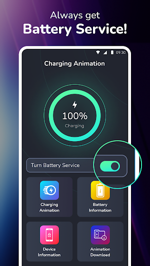Battery Charging Animation Screenshot 2