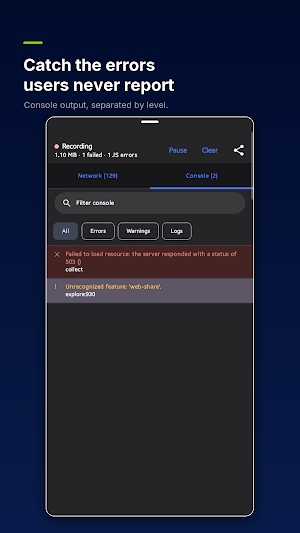 Network Calls Viewer - Web Screenshot 3