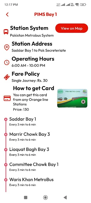 Islamabad Metro Bus Screenshot 3