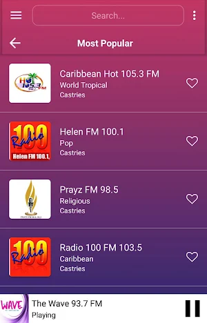 A2Z Saint Lucia FM Radio screenshot 4