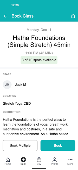 Stretch Yoga Screenshot 2