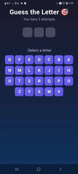 Guess the Letter Screenshot 0