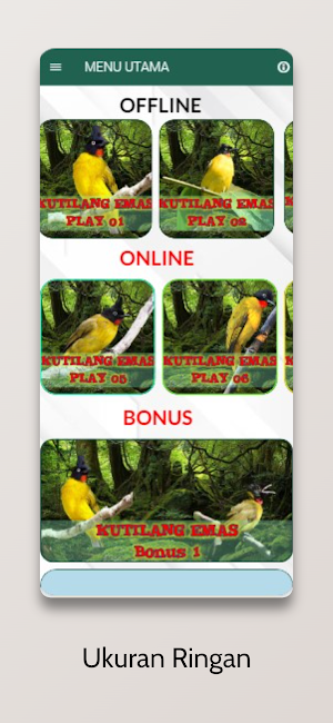Suara Kutilang Emas Merdu Screenshot 1