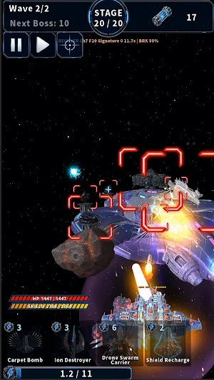 HYPER TITAN: Fleet War Screenshot 1