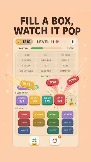 Spellsort: Magic Word Puzzle Screenshot 3