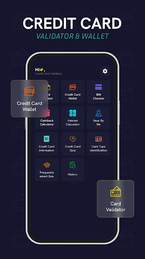 Credit Card Validator - Wallet Screenshot 3