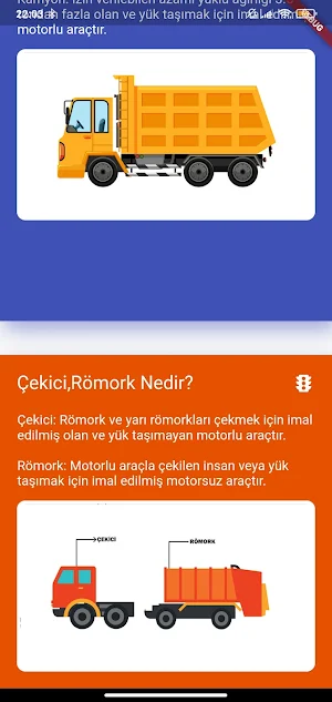 Ehliyet Sınavı Bilgi Kartları Screenshot 1