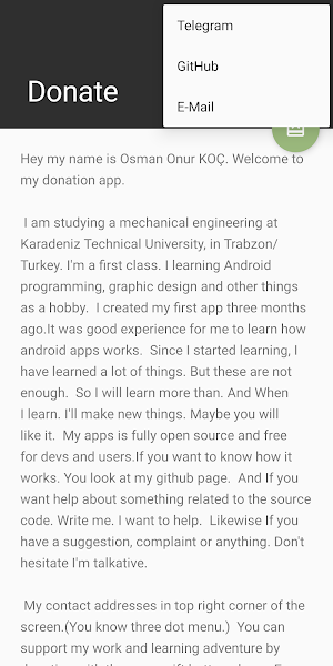 Support me! Screenshot 2