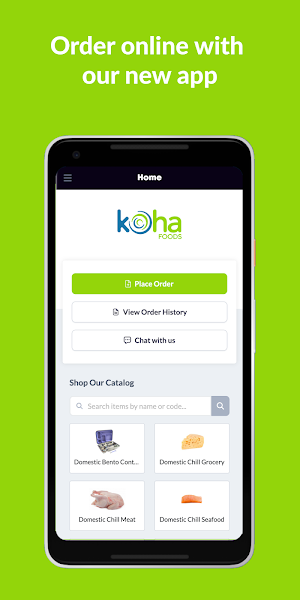 Koha Foods Screenshot 0