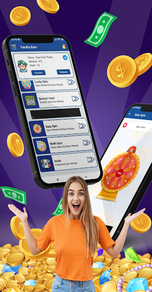 TotoKa - Play & Earn Cash Screenshot 1