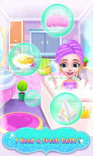 Princess Girl At Hair Beauty Salon Screenshot 1