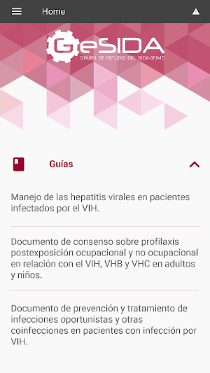 Guías GeSIDA Screenshot 1