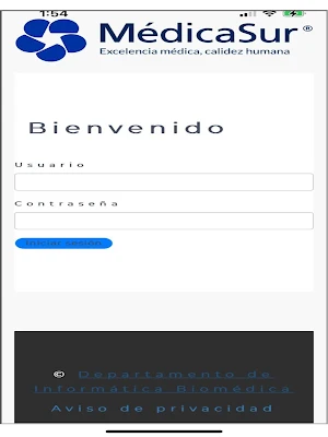 Médica Sur Enseñanza Screenshot 2