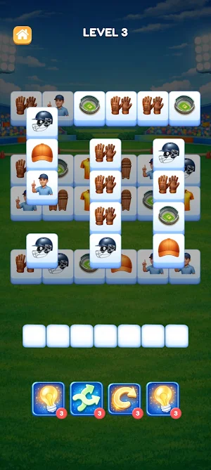 Cricket Cards -Tiles Sort Screenshot 2