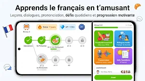 Learn French: Stories & Talk Screenshot 0