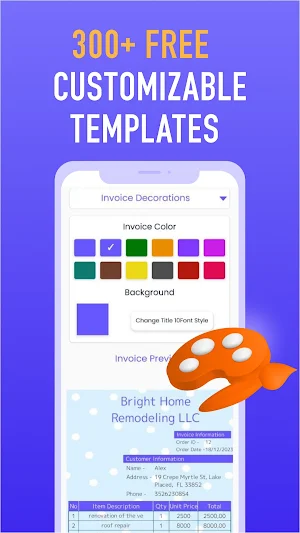 Invoice Maker – Billing App Screenshot 1