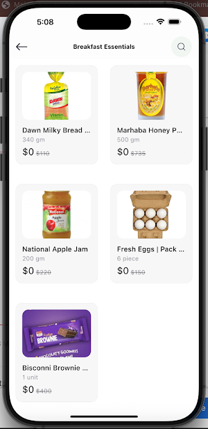 GoGrocer Screenshot 1