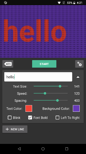 LED Banners - Text Scroller Screenshot 0