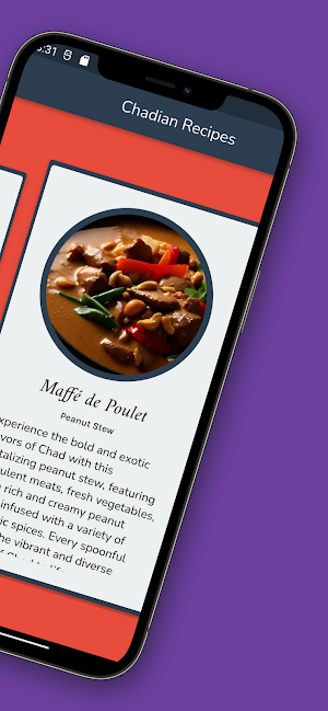 Chadian Recipes Screenshot 1