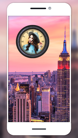 Photo Clock Live Wallpaper : Clock Photo editor Screenshot 3
