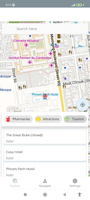 Cambodia Offline Map Screenshot 0