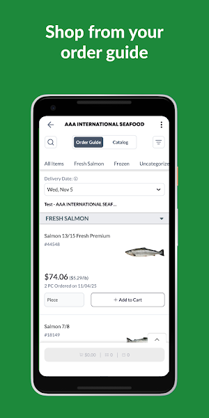 AAA International Seafood Screenshot 1