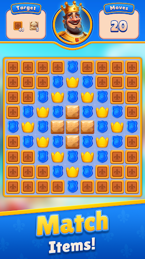 Royal Mansion: Match & Design! Screenshot 2