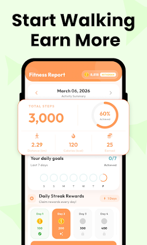 WalkEarn - Earn Cash Screenshot 2