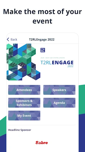 T2RLEngage 2022 Screenshot 1