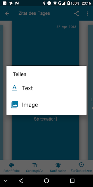 Zitate, Sinnsprüche - Zitag de Screenshot 3