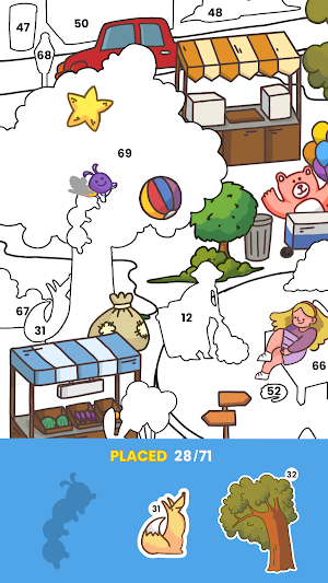 Sticker Book Puzzle Screenshot 2
