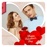 Valentine Day Photo Frame Love