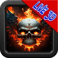 Rock Skull Live Wallpaper
